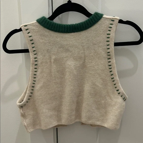 Free People Sammi Cashmere Vest - Size Small - Picture 3 of 4